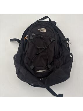 THE NORTH FACE Isabella Backpack Black Laptop Hiking Daily Commuter School Bag